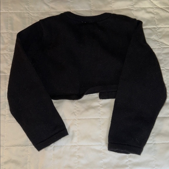H&M Black Sweater with Bow Accent - Picture 6 of 6